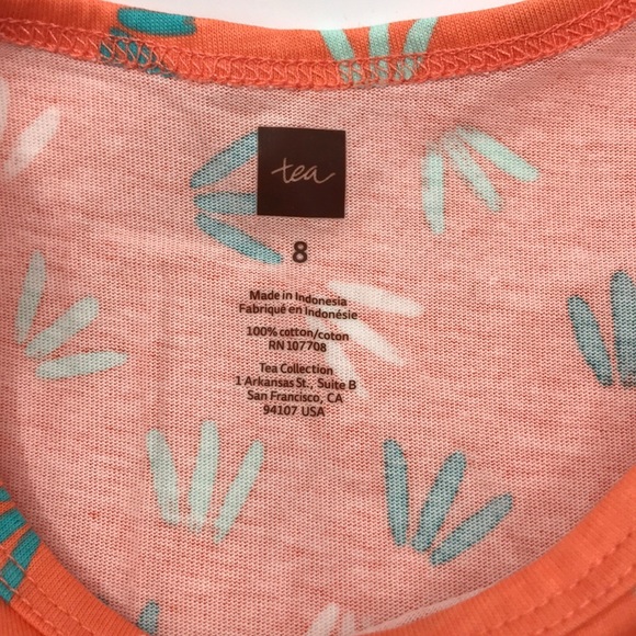 Tea collection girls size 8 tank dress - Picture 4 of 5